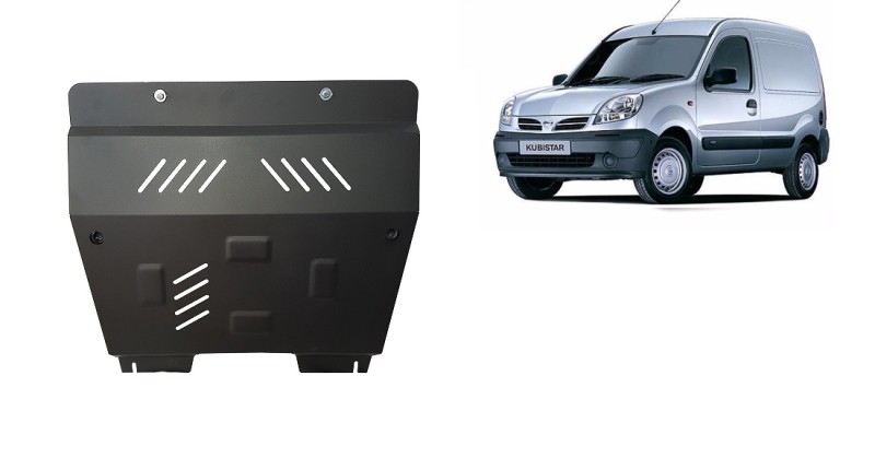 Stahl Unterfahrschutz für Motor Nissan Kubistar (2004-2008)