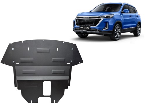 Stahl Unterfahrschutz für Motor Baic Beijing X35 (2023-2026)
