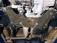 Stahl Unterfahrschutz für Motor Renault Trafic (2011-2014)