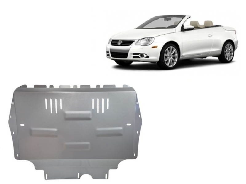 Aluminium Unterfahrschutz für Motor Volkswagen Eos (2006-2015)