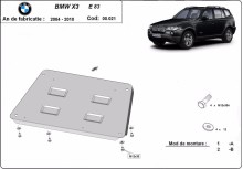 Stahl Unterfahrschutz für Motor BMW X3 (2003-2010)