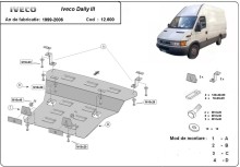 Stahl Unterfahrschutz für Motor Iveco Daily 3 (1999-2006)