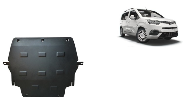 Stahl Unterfahrschutz für Motor Toyota Proace Verso (2020-2026)