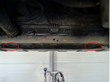 Stahl Unterfahrschutz für Motor Mitsubishi Outlander (2012-2021)