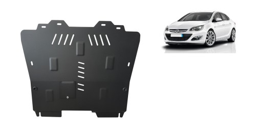 Stahl Unterfahrschutz für Motor Opel Astra J Sedan (2013-2018)