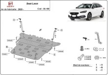 Stahl Unterfahrschutz für Motor Seat Leon (2020-2026)