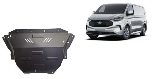 Stahl Unterfahrschutz für Motor, Getriebe Ford Transit Custom (2023-2026)