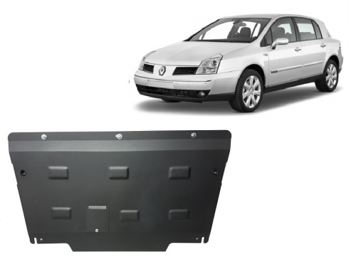 Stahl Unterfahrschutz für Motor Renault Vels Satis (2001-2009)