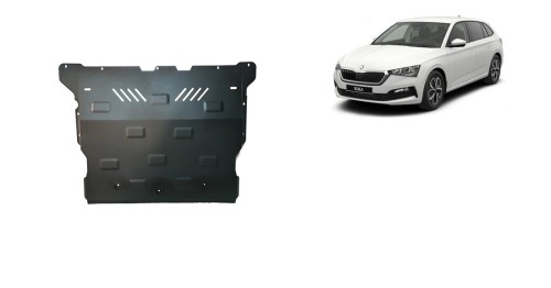 Stahl Unterfahrschutz für Motor Skoda Scala (2019-2026)