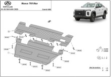 Stahl Unterfahrschutz für Motor Maxus T60 Max (2025-2026)