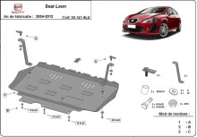 Aluminium Unterfahrschutz für Motor Seat Leon (2004-2012)