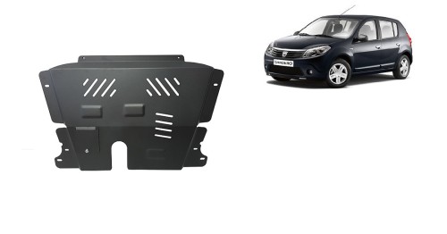 Stahl Unterfahrschutz für Motor Dacia Sandero (2005-2012)