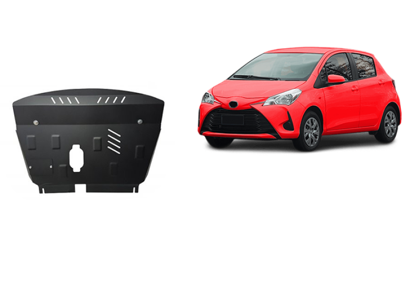 Stahl Unterfahrschutz für Motor Toyota Yaris (2011-2020)