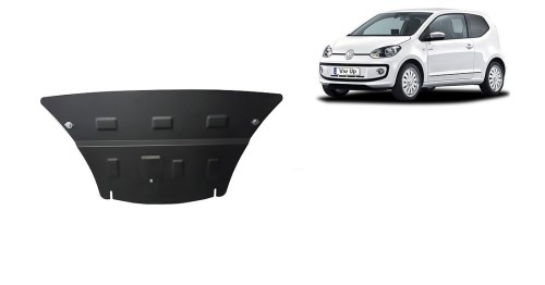 Stahl Unterfahrschutz für Motor, Getriebe VW Up (2011-2026)