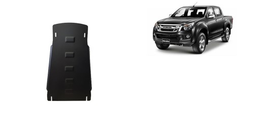 Stahl Unterfahrschutz für Getriebe Isuzu D-Max (2012-2019)