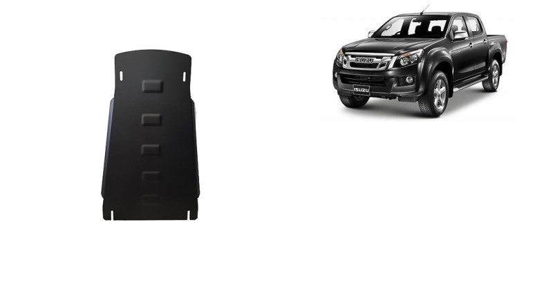 Stahl Unterfahrschutz für Getriebe Isuzu D-Max (2012-2019)