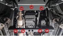 Stalowa osłona skrzyni biegów Toyota Hilux (2026-2026) EAN