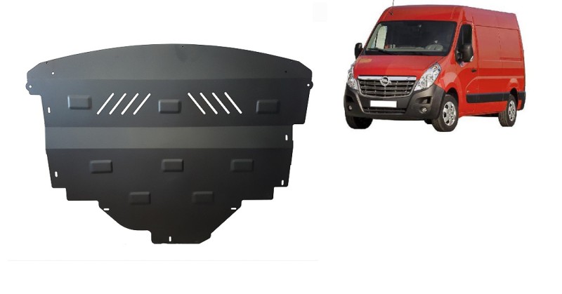 Stahl Unterfahrschutz für Motor Opel Movano (2010-2020)