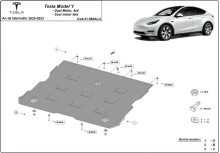 Aluminium Unterfahrschutz für Motor Tesla Model Y (2020-2023)