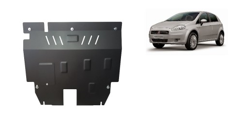 Stahl Unterfahrschutz für Motor Fiat Punto (2005-2018)