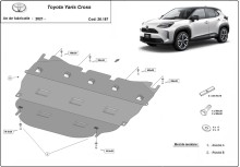 Stalowa Osłona pod silnik Toyota Yaris Cross XP210 (2021-2026) EAN