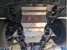 Aluminium Unterfahrschutz für Getriebe Jac T8 (2018-2026)