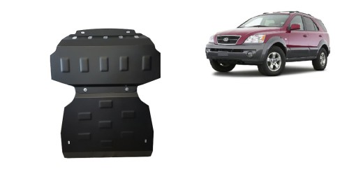 Stahl Unterfahrschutz für Motor, Kühler Kia Sorento (2002-2006)
