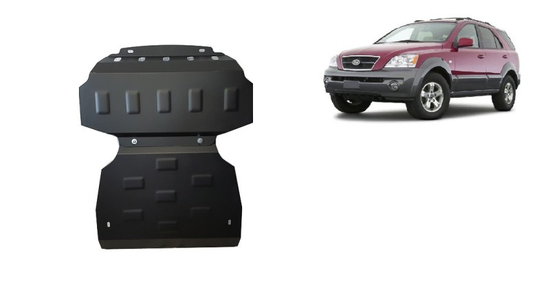 Stahl Unterfahrschutz für Motor, Kühler Kia Sorento (2001-2006)