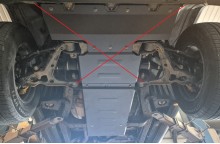Stahl Unterfahrschutz für Getriebe Baic Beijing BJ40 (2023-2026)