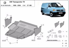 Stalowa Osłona pod silnik VW Transporter T4 (1990-2003) EAN