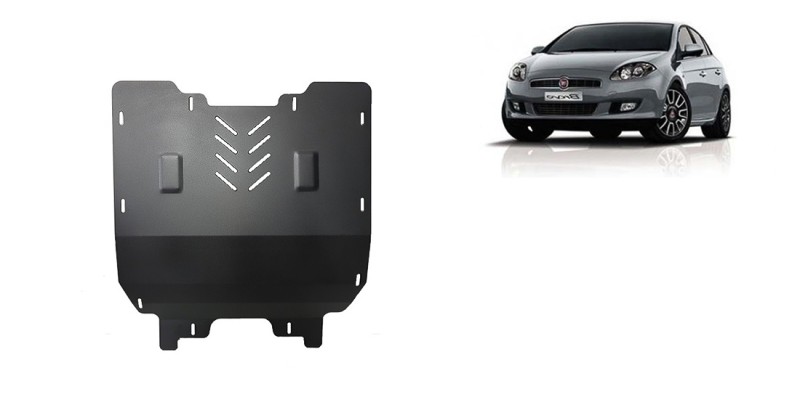 Stahl Unterfahrschutz für Motor, Getriebe Fiat Bravo (2007-2014)