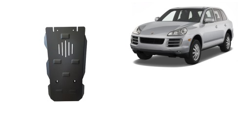 Stahl Unterfahrschutz für Getriebe Porsche Cayenne - Automaticgetriebe (2006-2017)