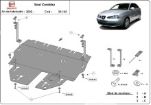 Stahl Unterfahrschutz für Motor Seat Cordoba (2002-2010)