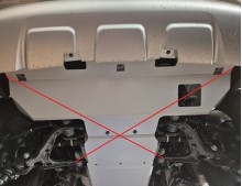 Aluminium Unterfahrschutz für Getriebe Baic Beijing BJ60 (2022-2026)