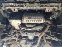 Stahl Unterfahrschutz für Getriebe Subaru XV - Schaltgetriebe (2011-2017)