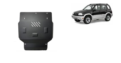 Stahl Unterfahrschutz für Motor Suzuki Grand Vitara (1999-2005)