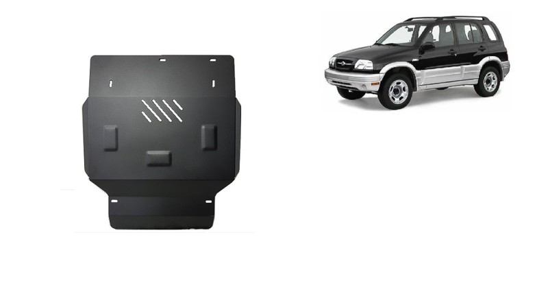 Stahl Unterfahrschutz für Motor Suzuki Grand Vitara (1999-2005)