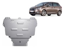 Aluminium Unterfahrschutz für Motor Ford C-Max (2010-2019)