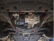 Stahl Unterfahrschutz für Motor Toyota C-HR (2023-2026)