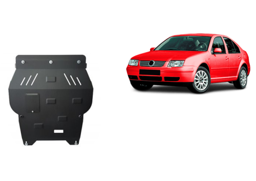 Stahl Unterfahrschutz für Motor VW Bora (1998-2006)