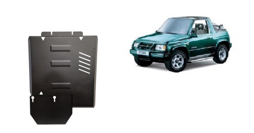 Stahl Unterfahrschutz für Getriebe Suzuki Vitara 2.0 (1988-1999)