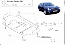 Stahl Unterfahrschutz für Motor Mercedes E-Class W210 (1995-2003)