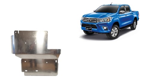 Aluminium Unterfahrschutz für Differentialschutz Toyota Hilux Revo (2016-2021) Aluminium Unterfahrschutz für Differentialschutz Toyota Hilux Revo (2016-2021)