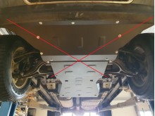 Stalowa Osłona skrzyni biegów Jeep Commander - JL (2005-2010) EAN