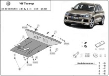 Stalowa Osłona pod silnik VW Touareg 7P (2010-2018) EAN