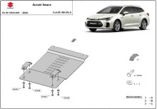 Aluminium Unterfahrschutz für Katalysator Suzuki Swace (2020-2026)
