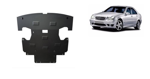 Stahl Unterfahrschutz für Motor Mercedes C-Class (2000-2007)