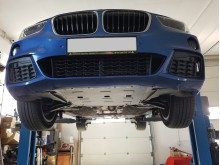 Stahl Unterfahrschutz für Motor BMW Seria 2 F45 (2013-2018)