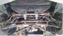 Stahl Unterfahrschutz für Motor BMW Seria 3 E90/91 (2004-2011)