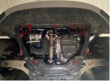 Stahl Unterfahrschutz für Motor Jeep Avenger (2023-2026)